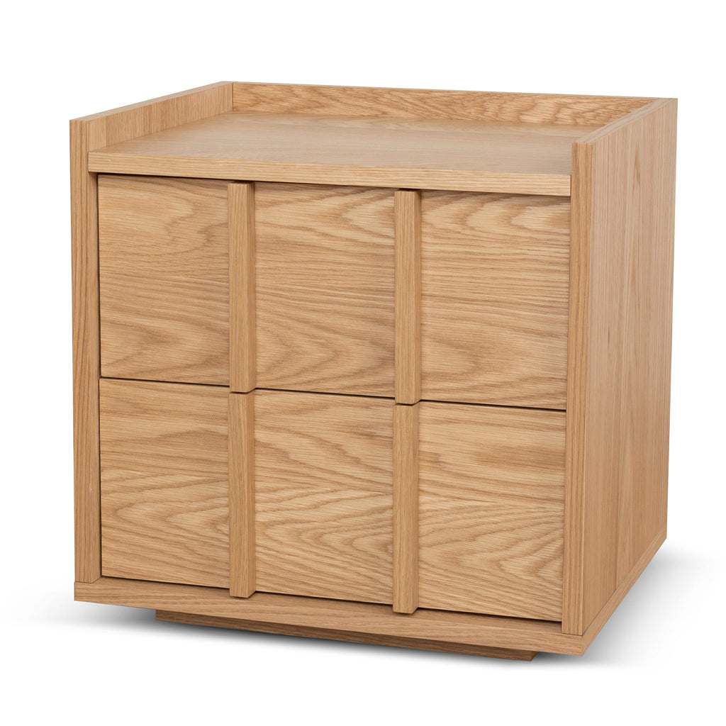 50cm Bedside Table - Natural
