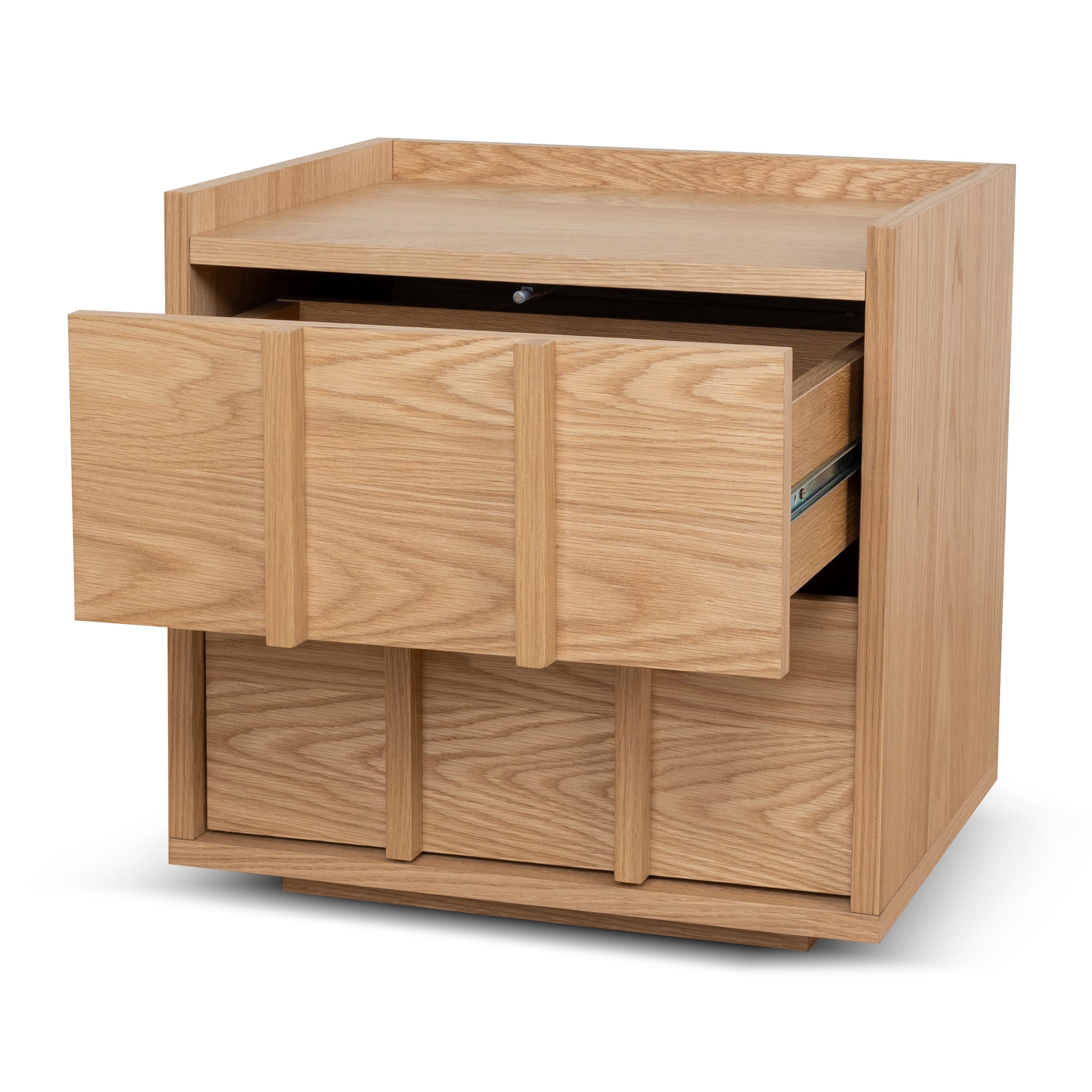 50cm Bedside Table - Natural