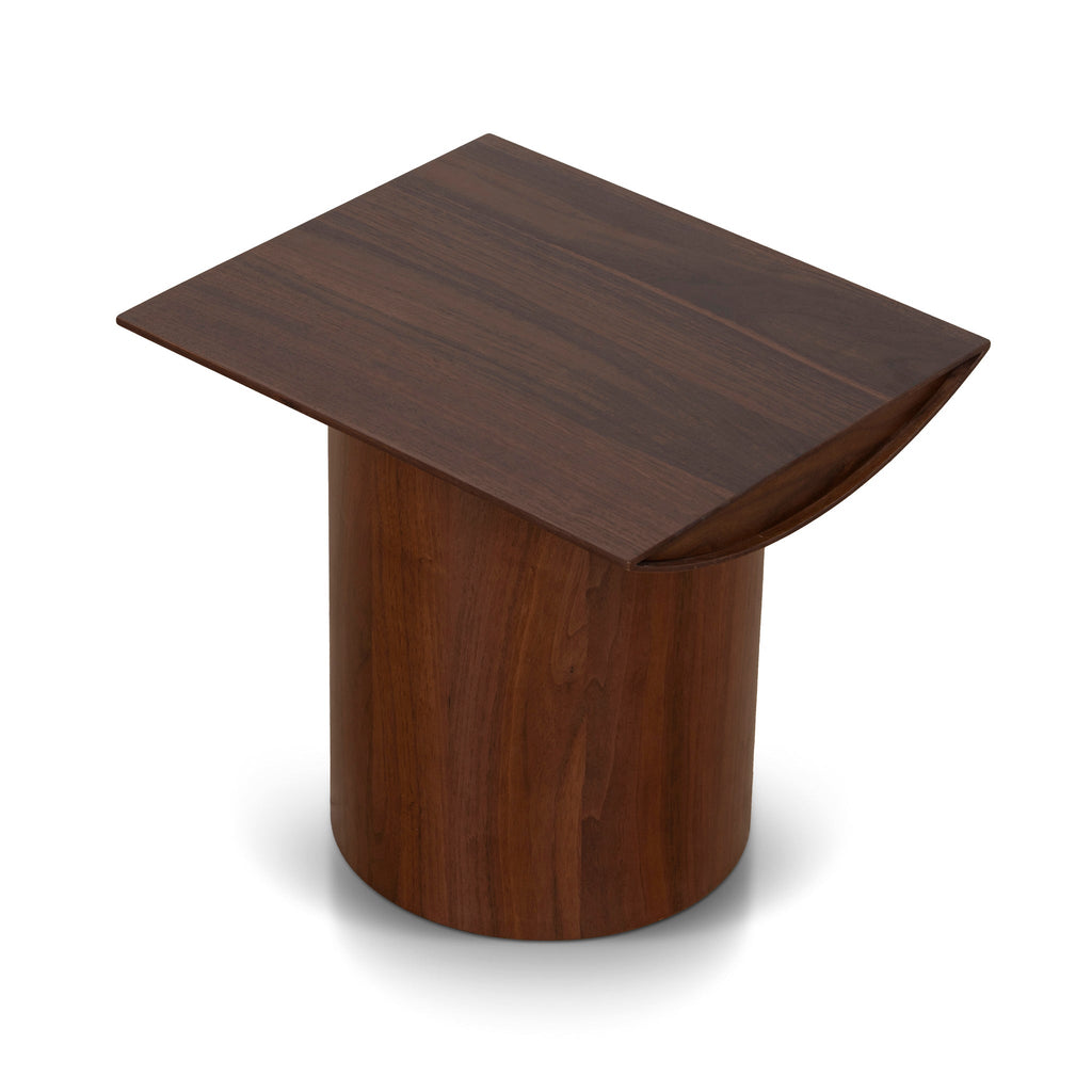 Capri Side Table - Walnut