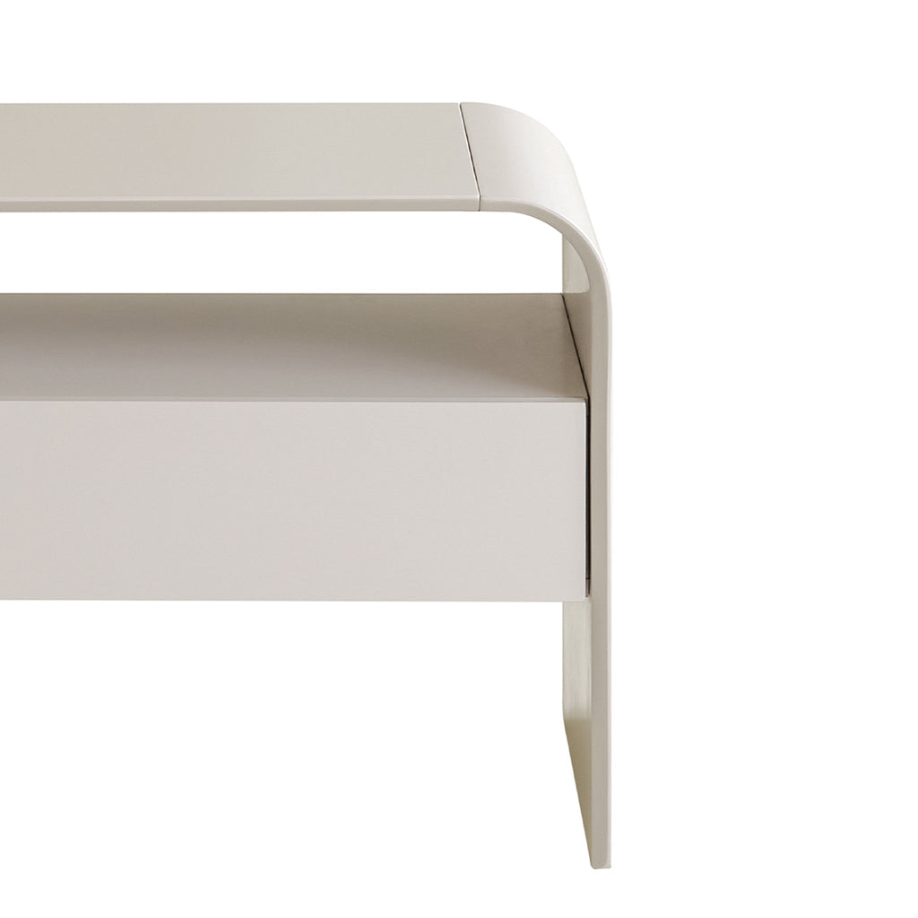Bedside Table - Warm Grey