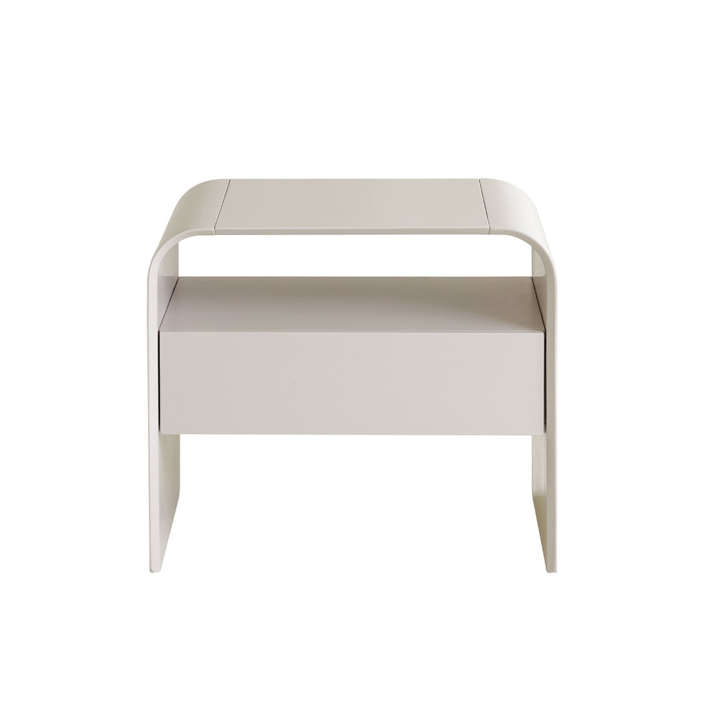 Bedside Table - Warm Grey