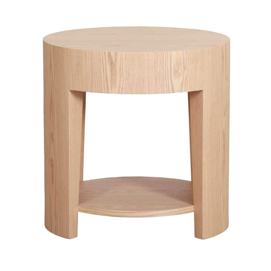 55cm Capri Side Table - Natural