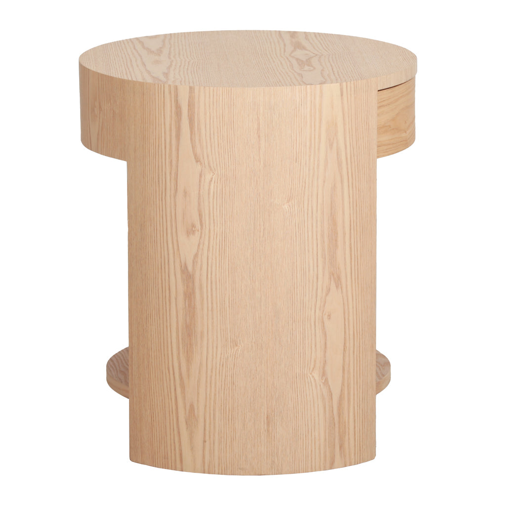 55cm Capri Side Table - Natural