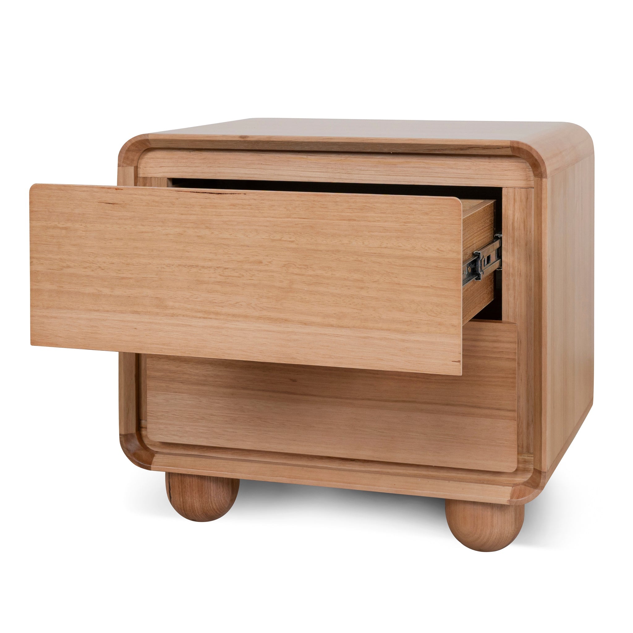 56cm Bedside Table - Messmate