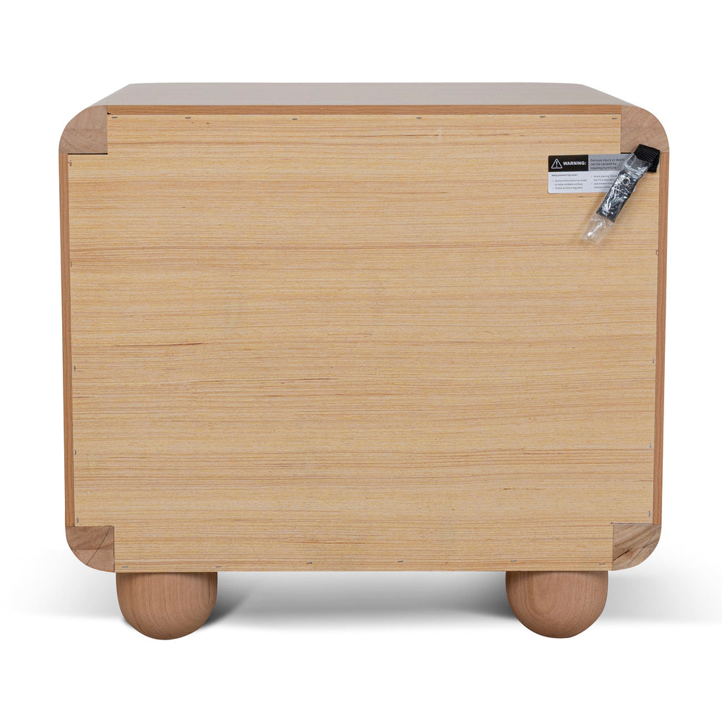 56cm Bedside Table - Messmate