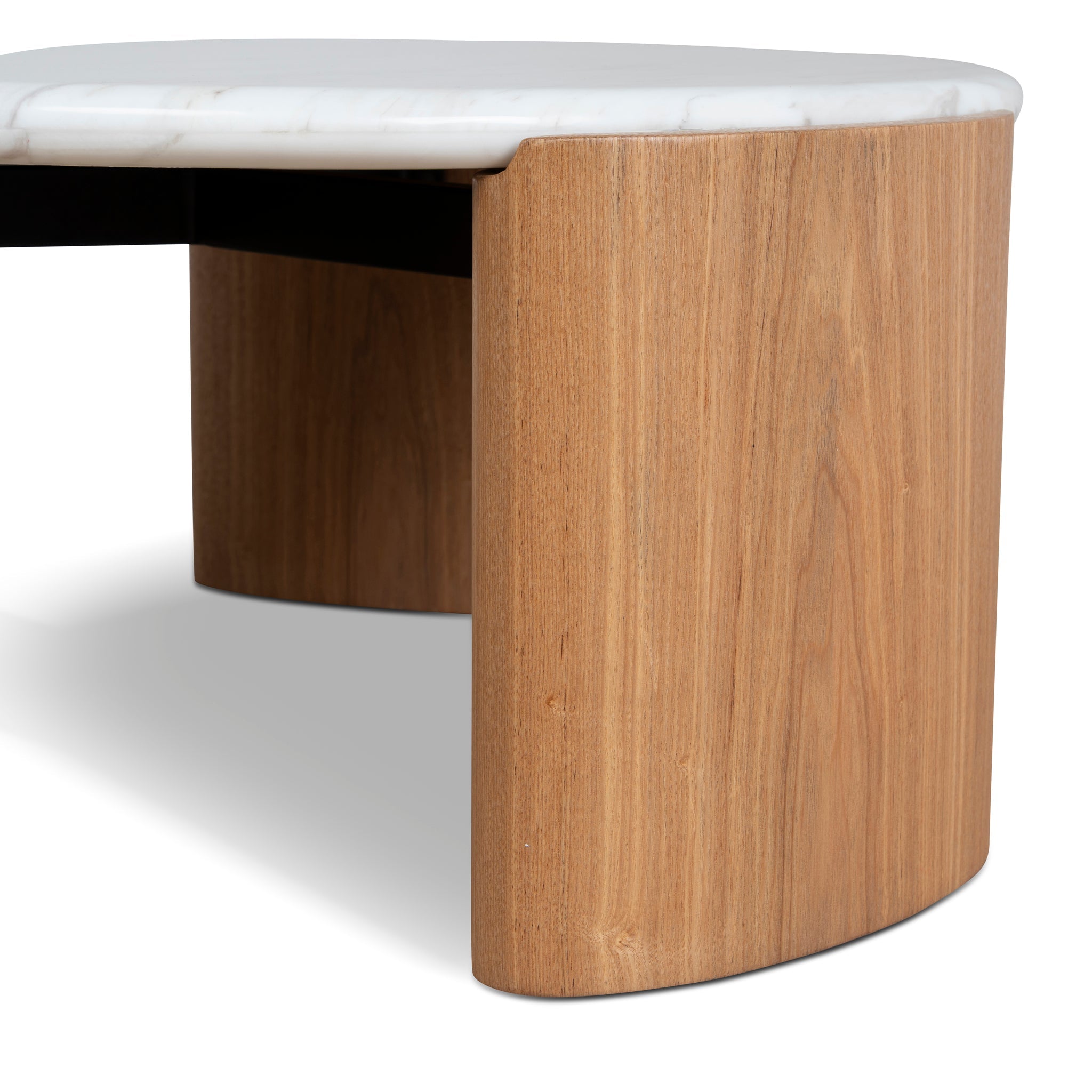 Nested Carrara Marble Venezia Coffee Table - Natural