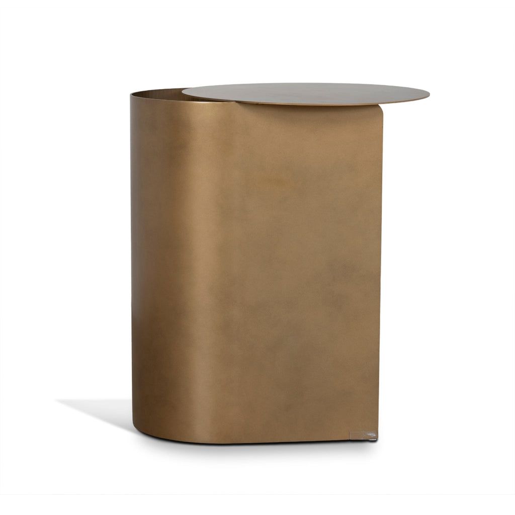 60cm Capri Side Table - Bronze