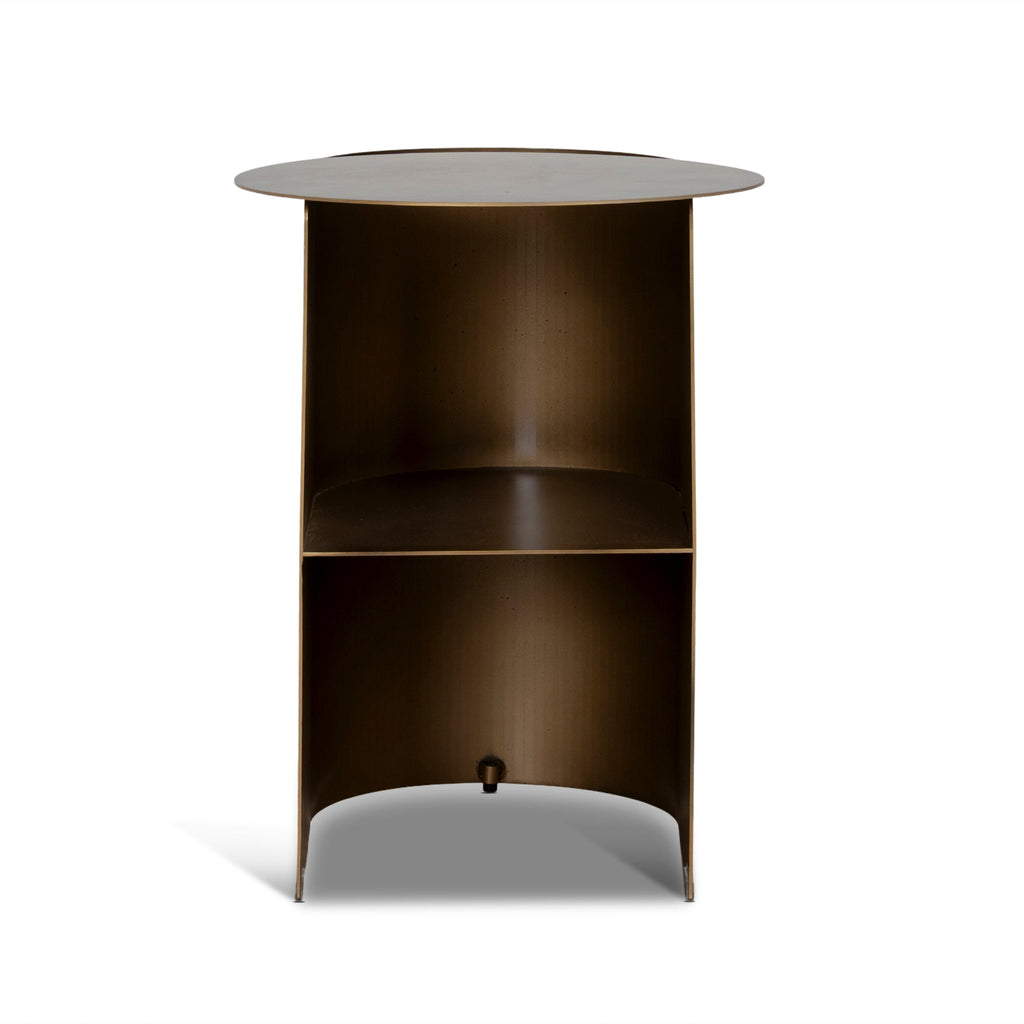 60cm Capri Side Table - Bronze