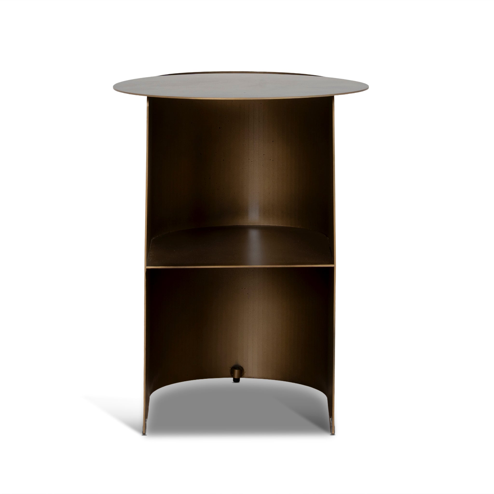 60cm Capri Side Table - Bronze