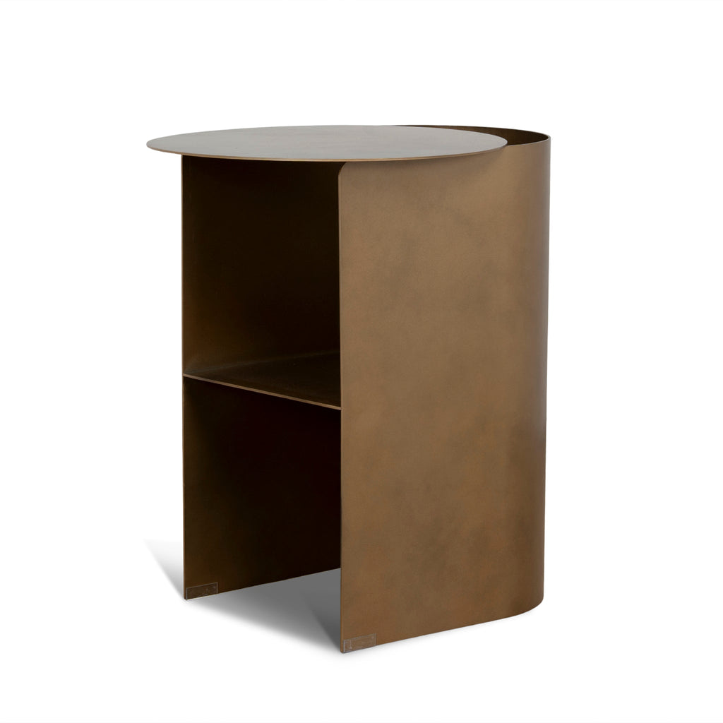 60cm Capri Side Table - Bronze