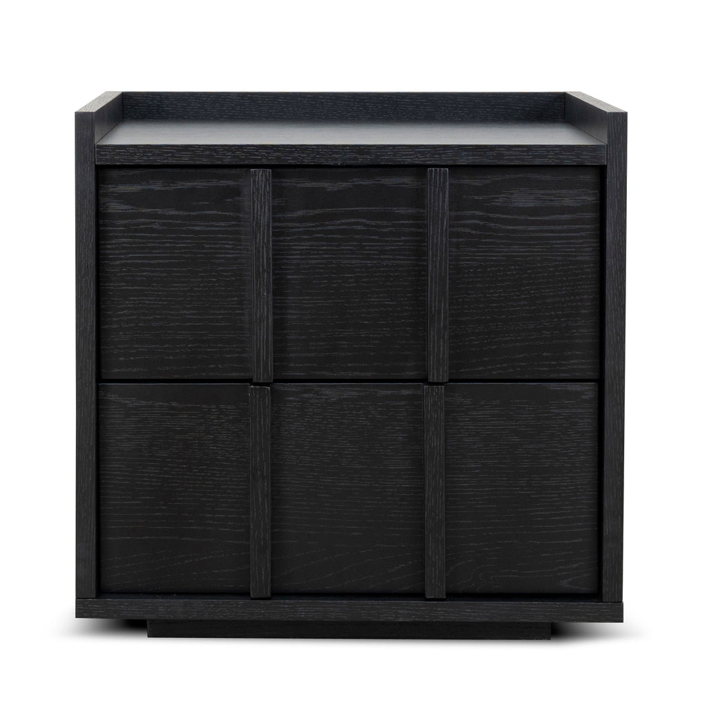 50cm Bedside Table - Black
