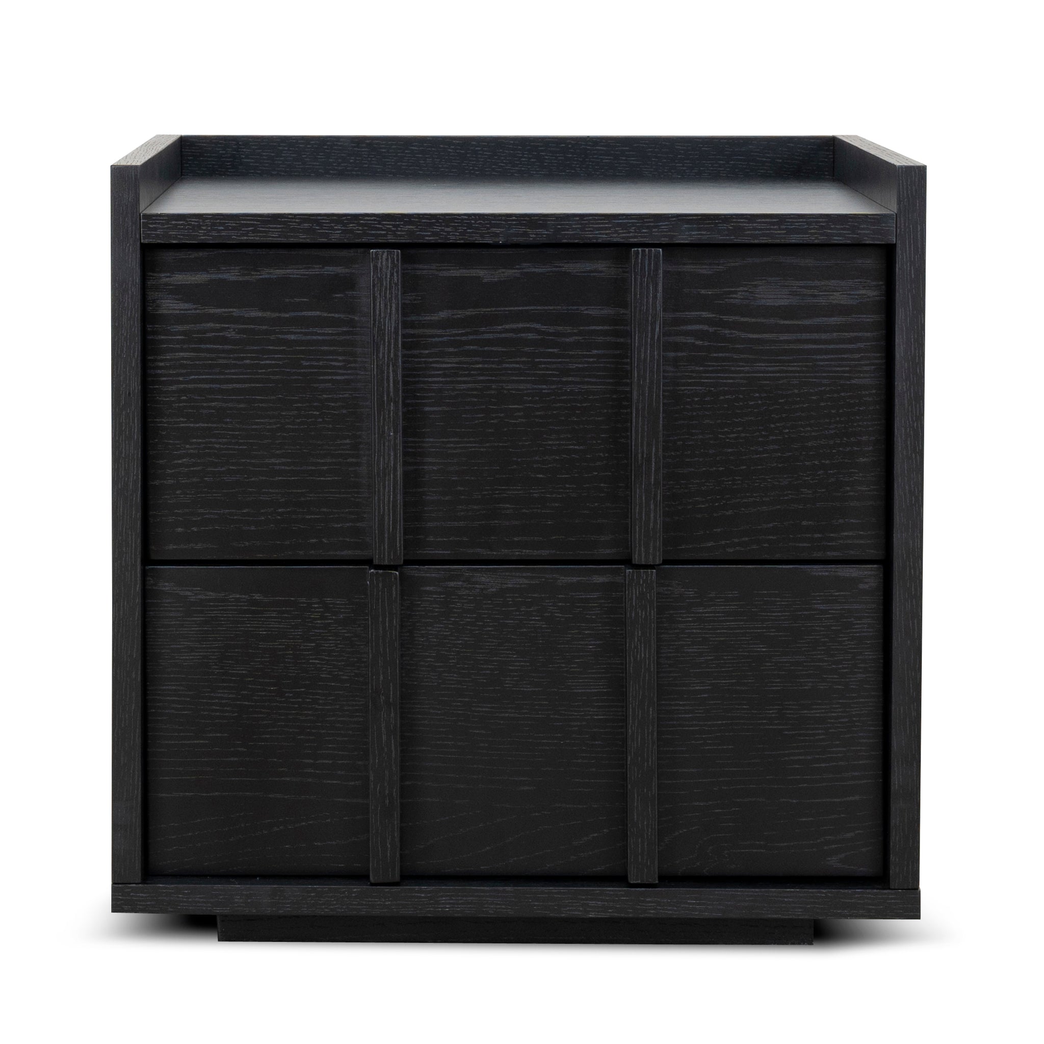 50cm Bedside Table - Black