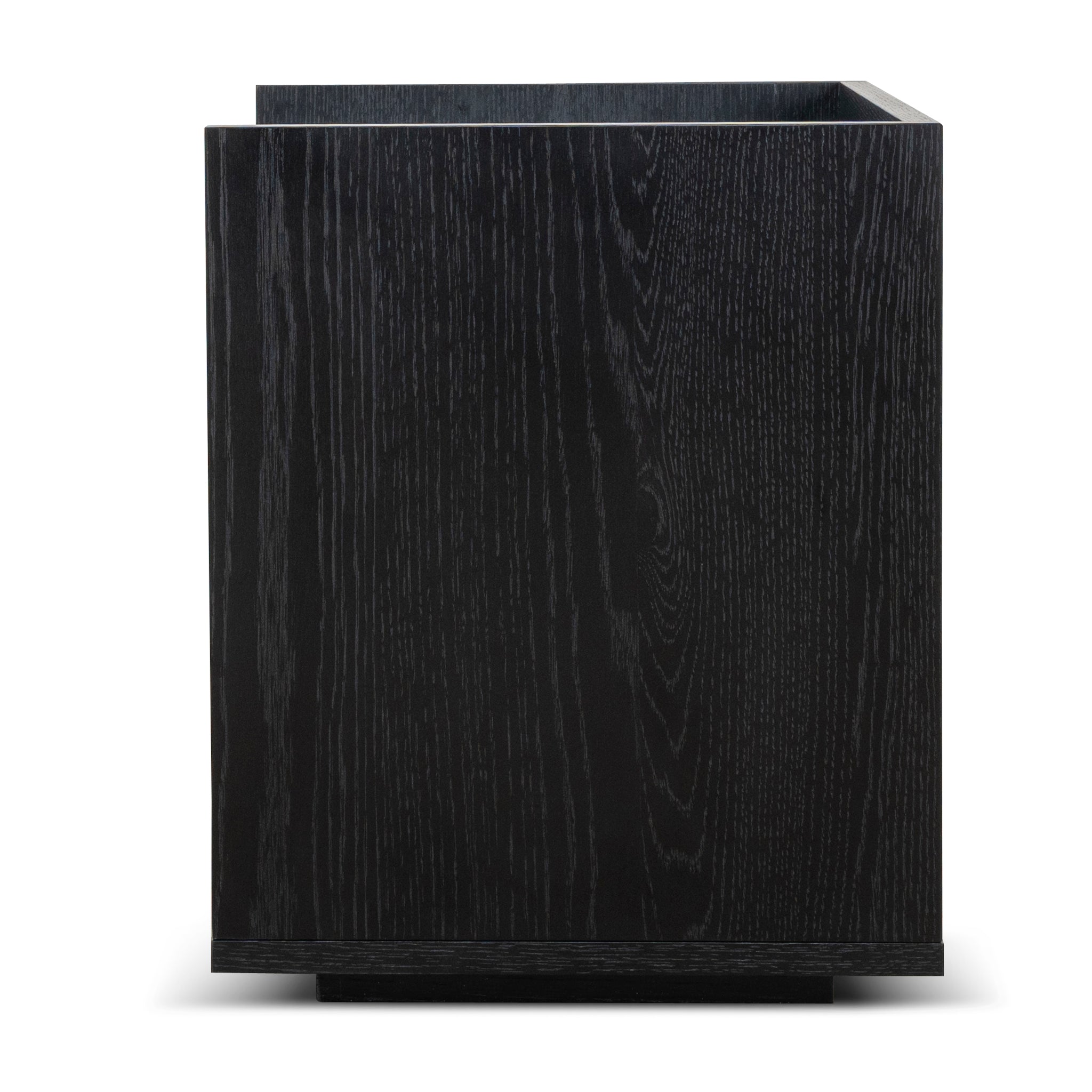 50cm Bedside Table - Black