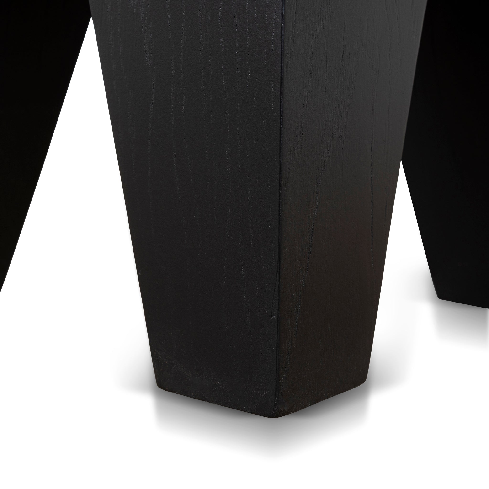 27cm Square Capri Side Table - Full Black