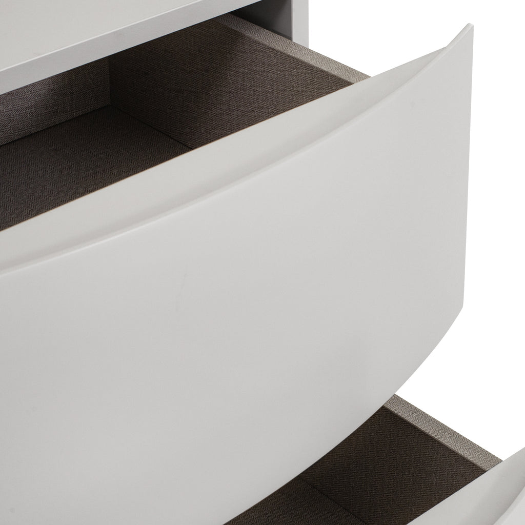 Bedside Table - Warm Grey