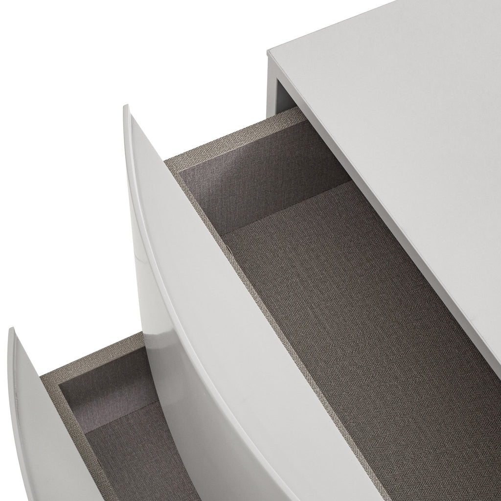 Bedside Table - Warm Grey