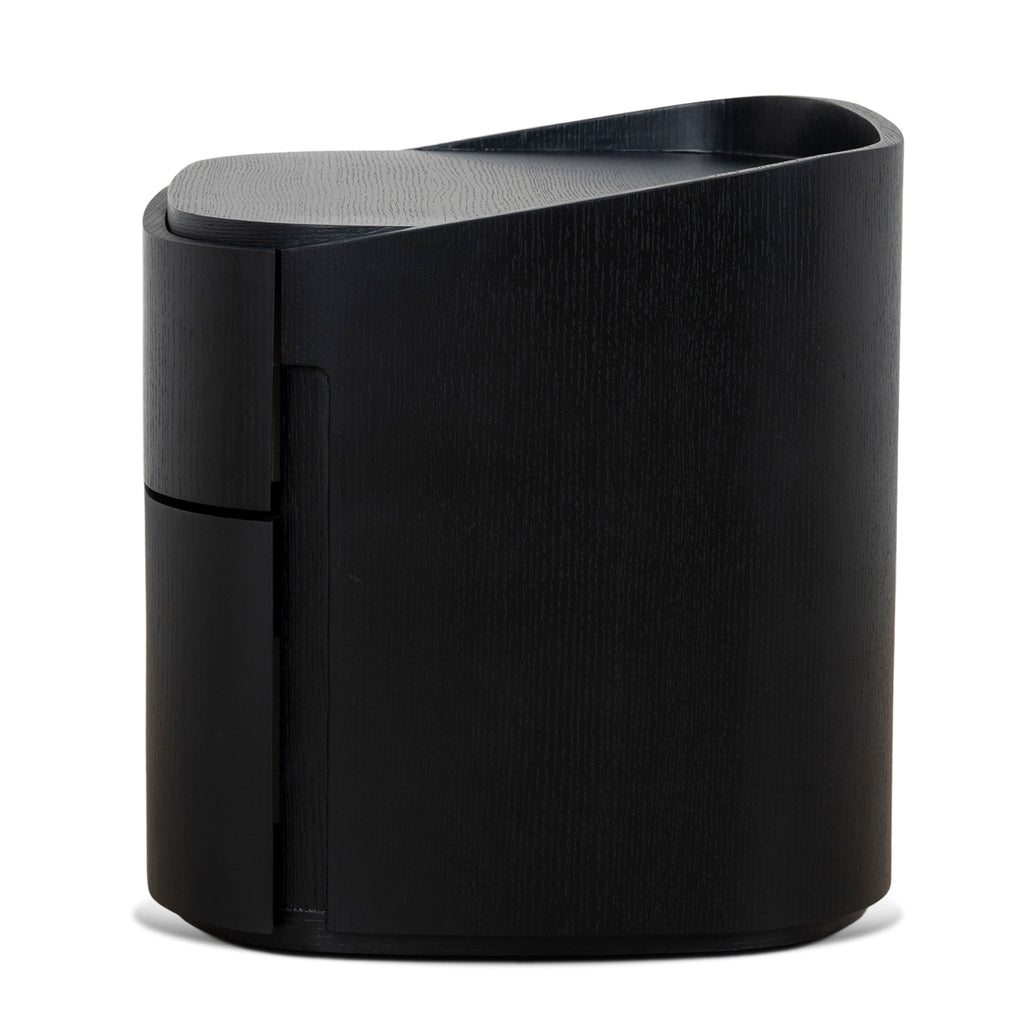 Bedside Table - Full Black
