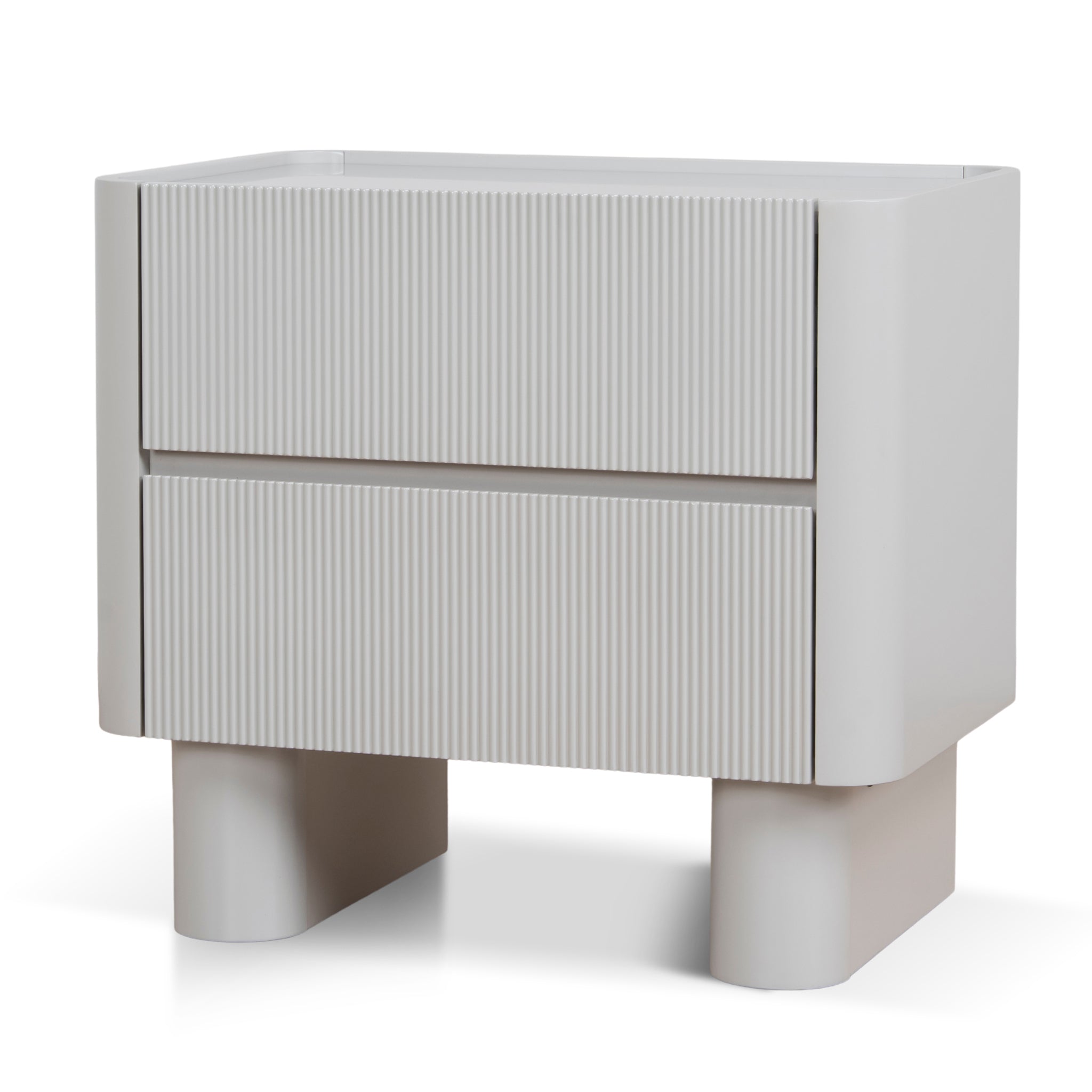 Bedside Table - Warm Grey