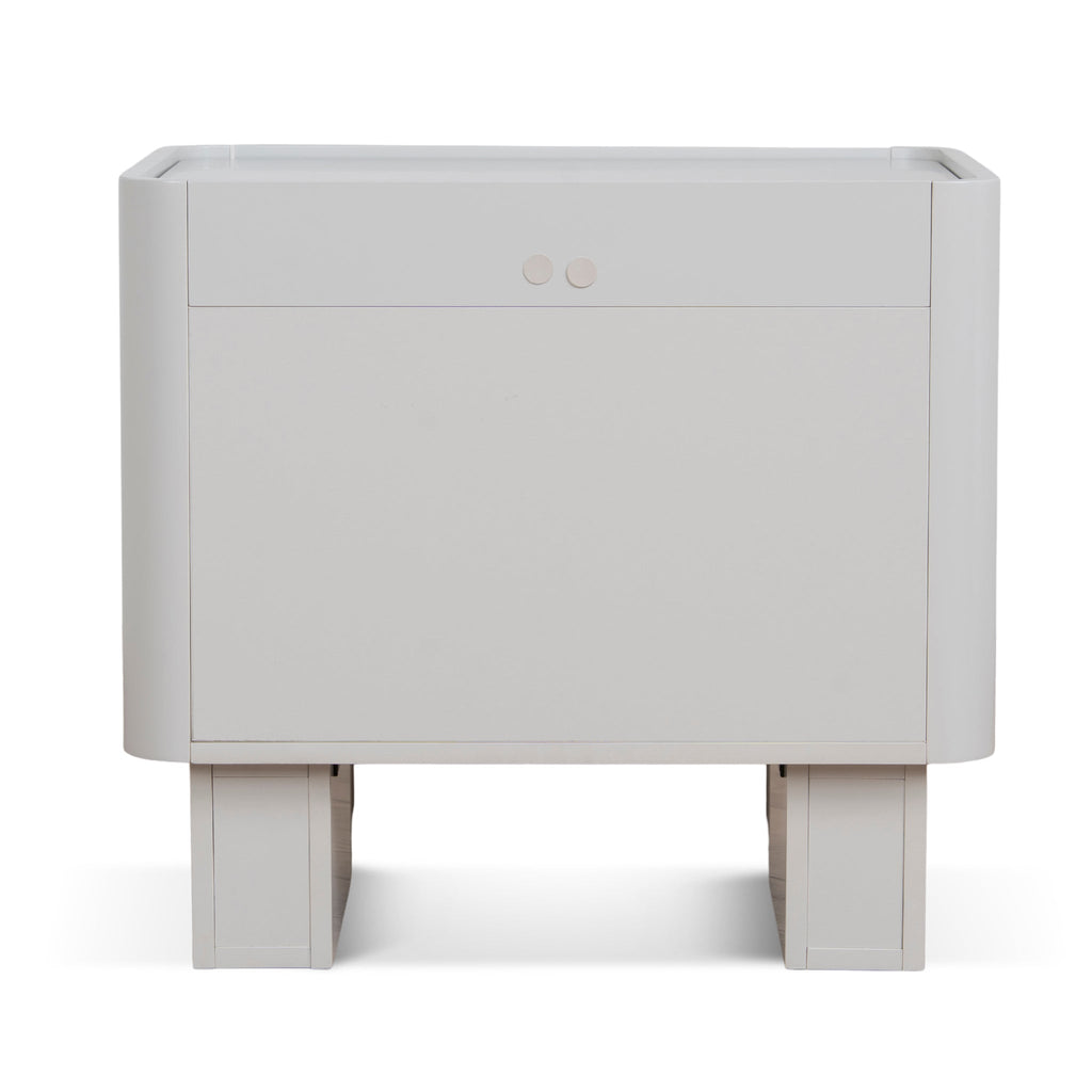 Bedside Table - Warm Grey