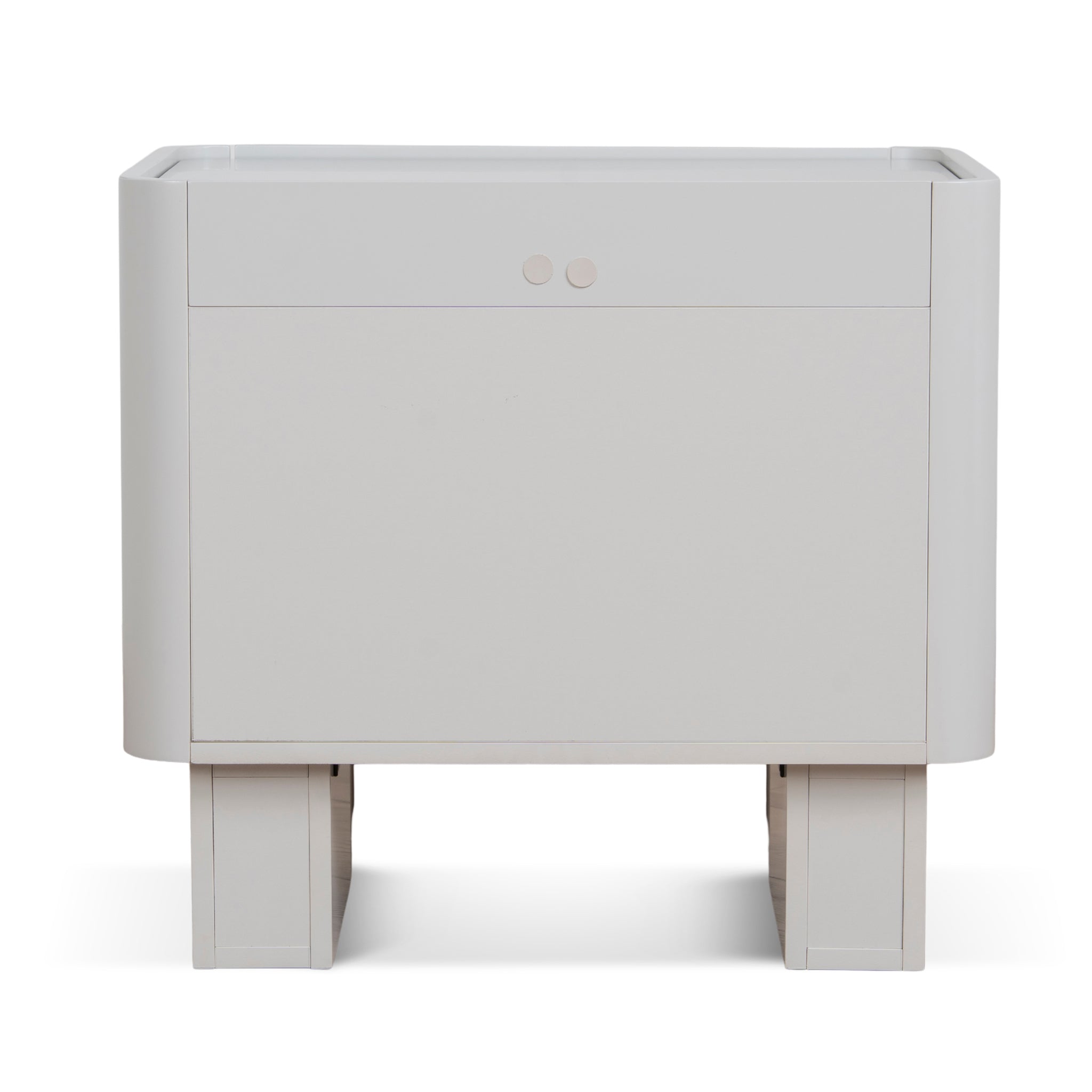 Bedside Table - Warm Grey