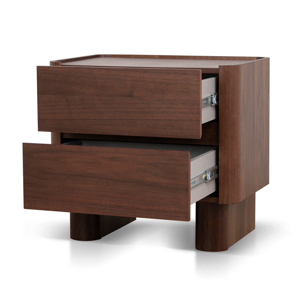Bedside Table - Walnut