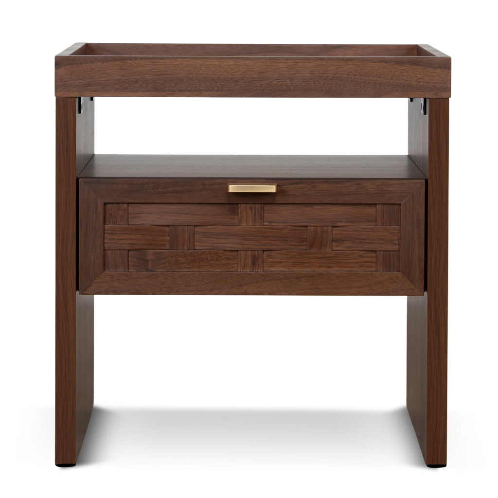 Bedside Table - Walnut