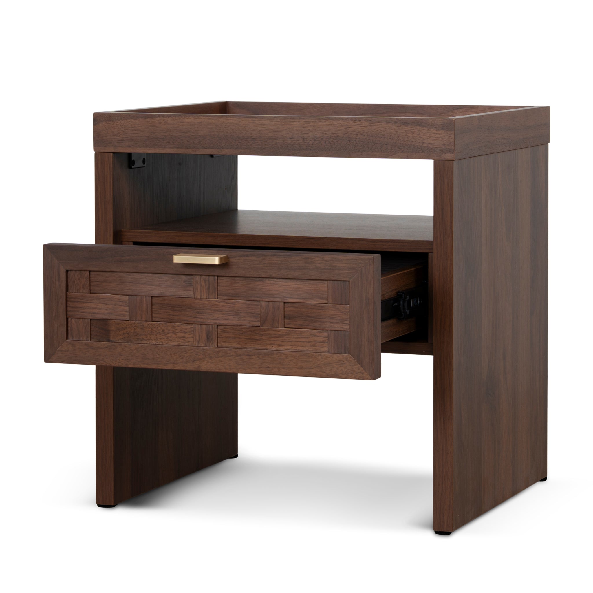 Bedside Table - Walnut