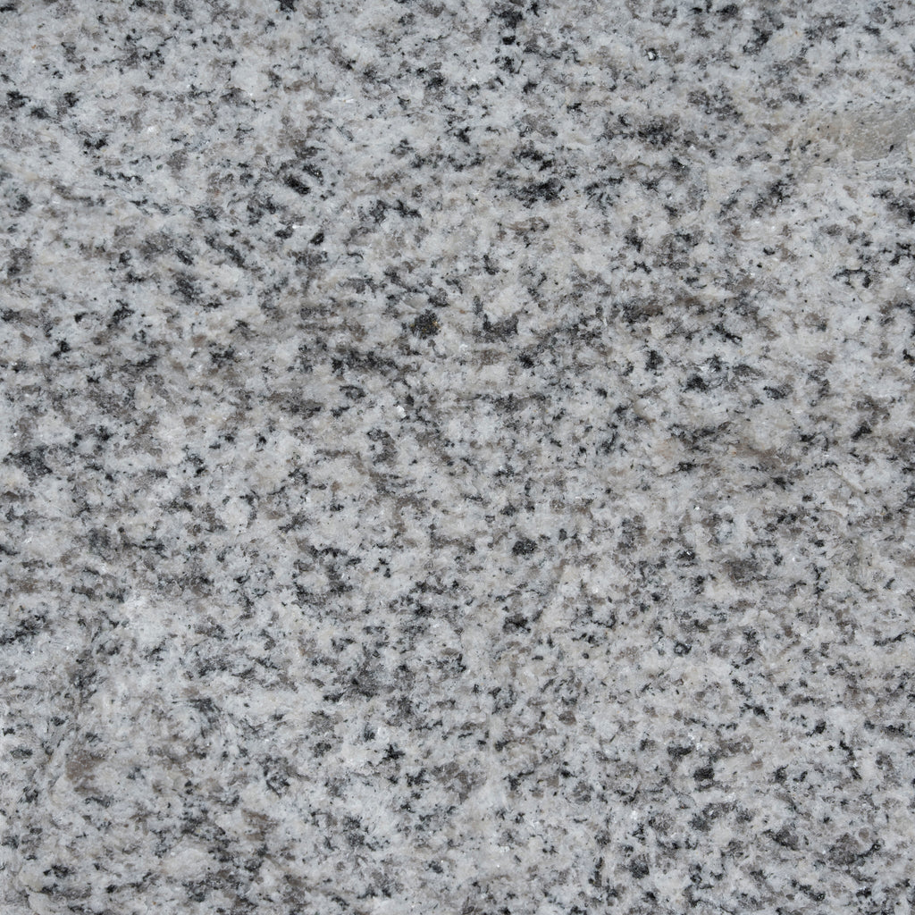 45cm Matte Black Capri Side Table - Faceted Granite Marble