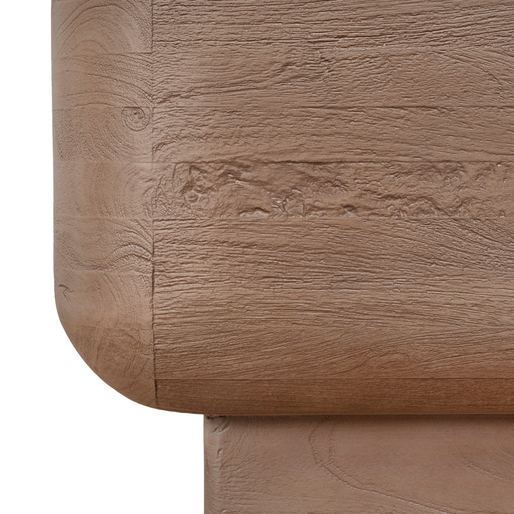 45cm Capri Side Table - Natural