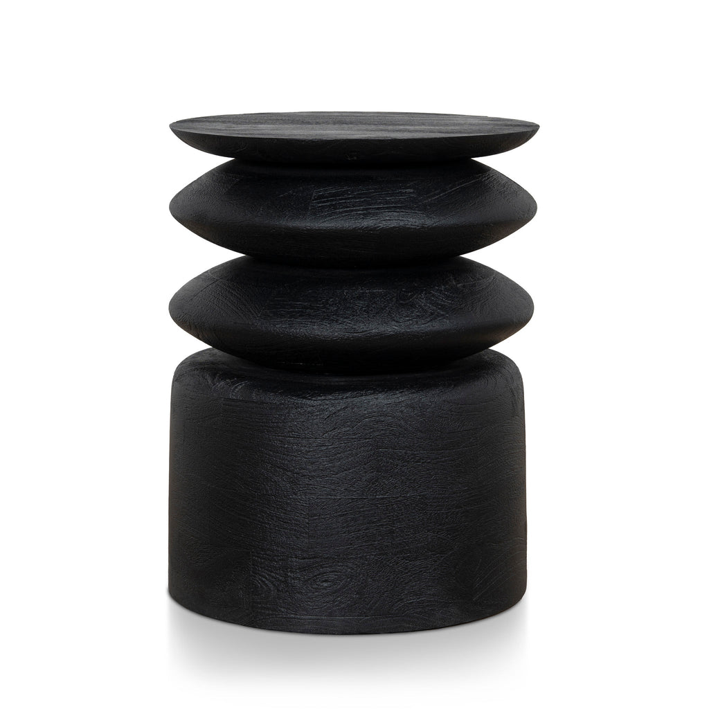 35cm Capri Side Table - Roasted Coffee