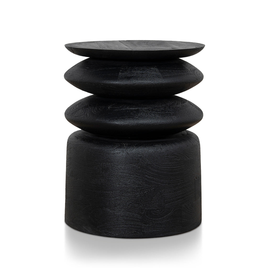 35cm Capri Side Table - Roasted Coffee