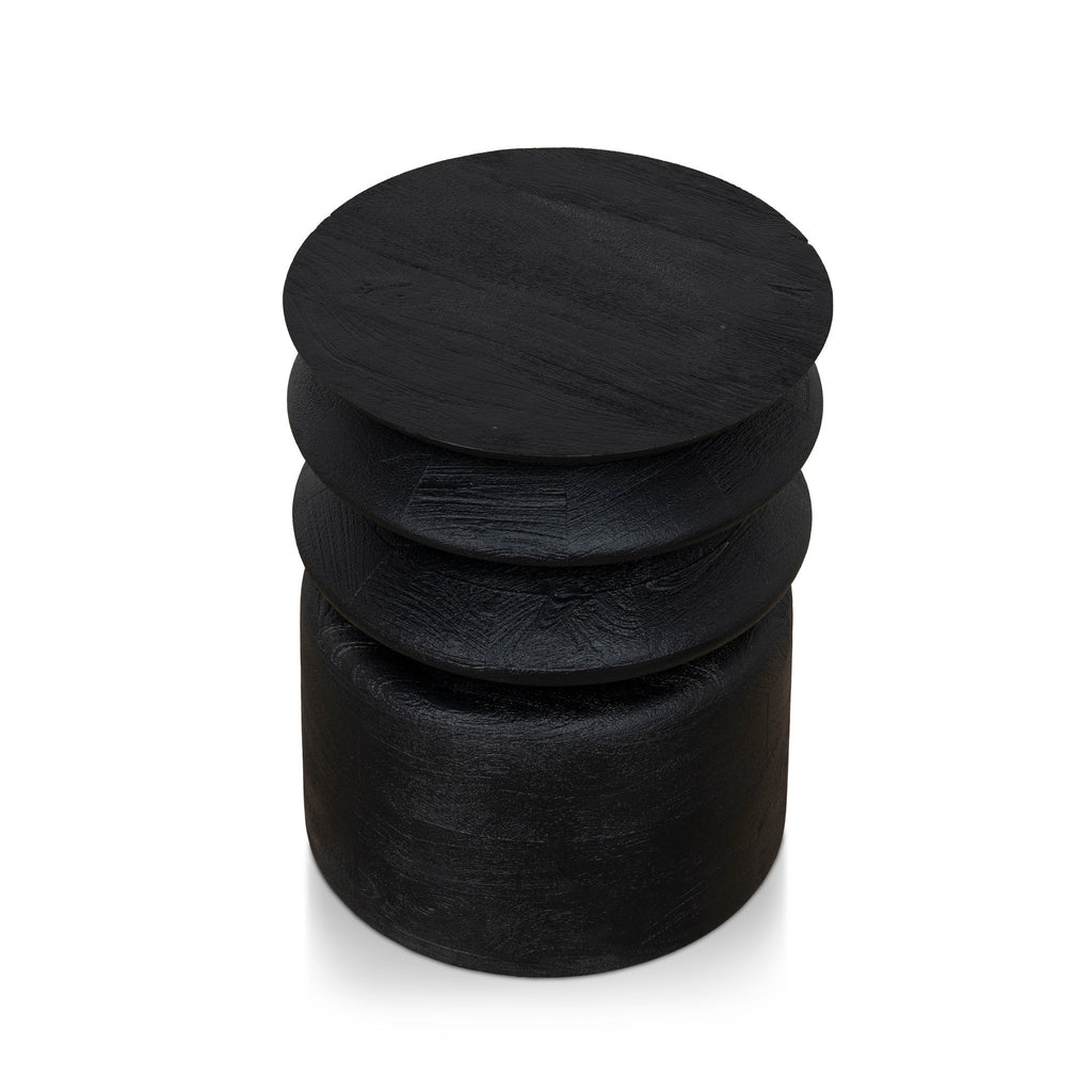 35cm Capri Side Table - Roasted Coffee