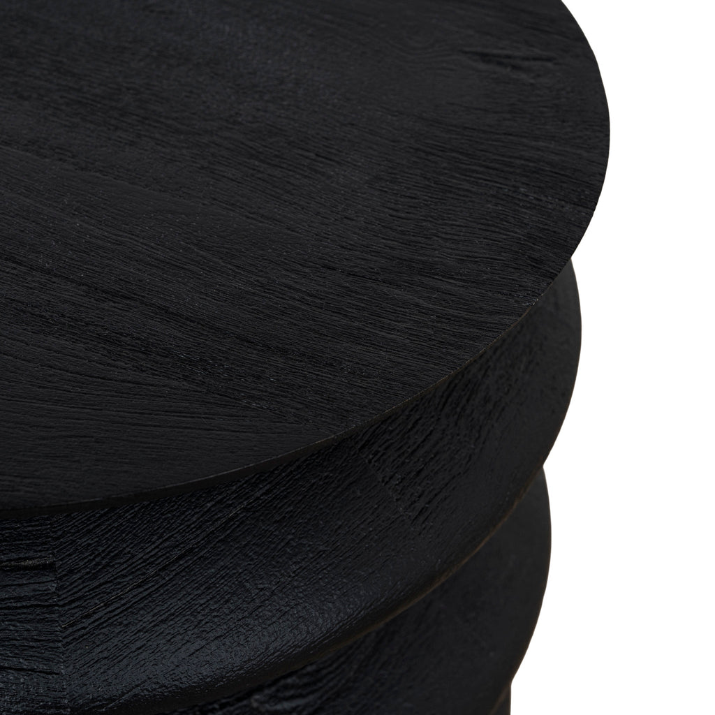 35cm Capri Side Table - Roasted Coffee