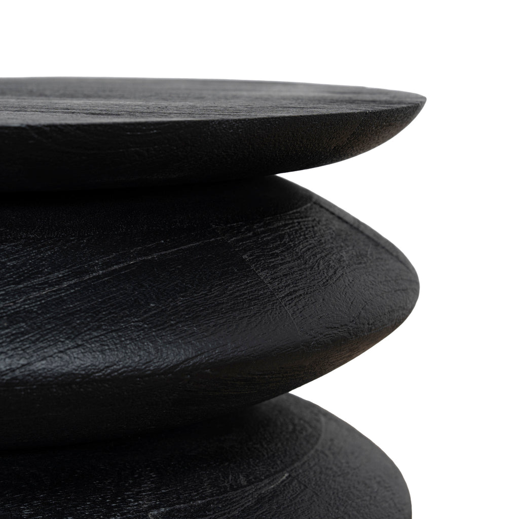 35cm Capri Side Table - Roasted Coffee