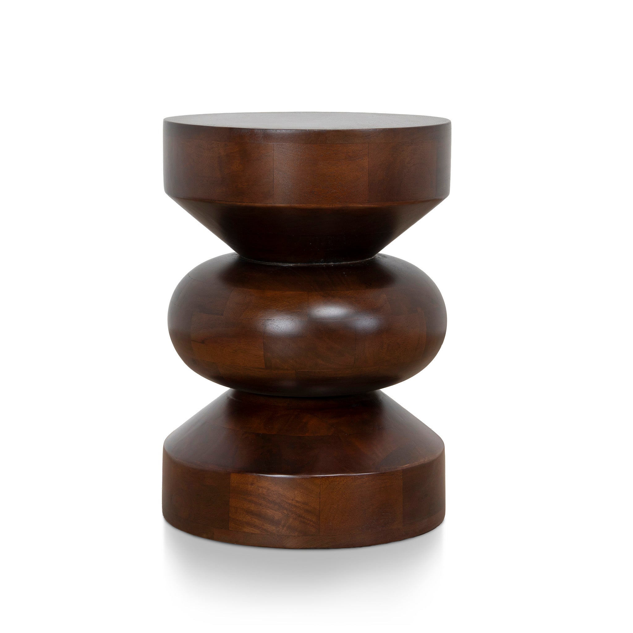 33cm Capri Side Table - Walnut