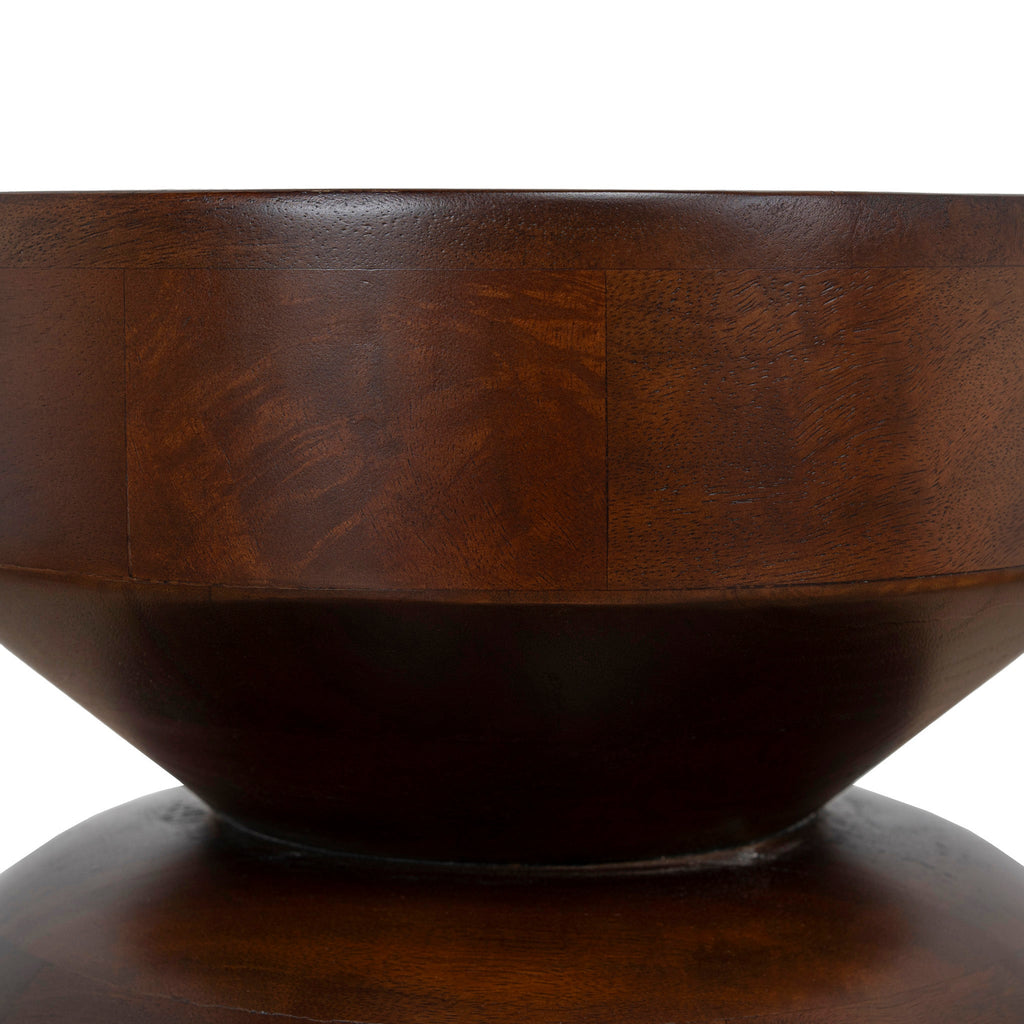 33cm Capri Side Table - Walnut