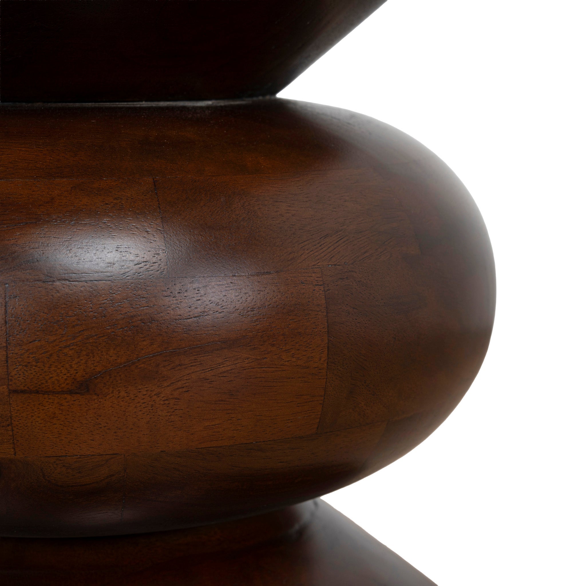 33cm Capri Side Table - Walnut