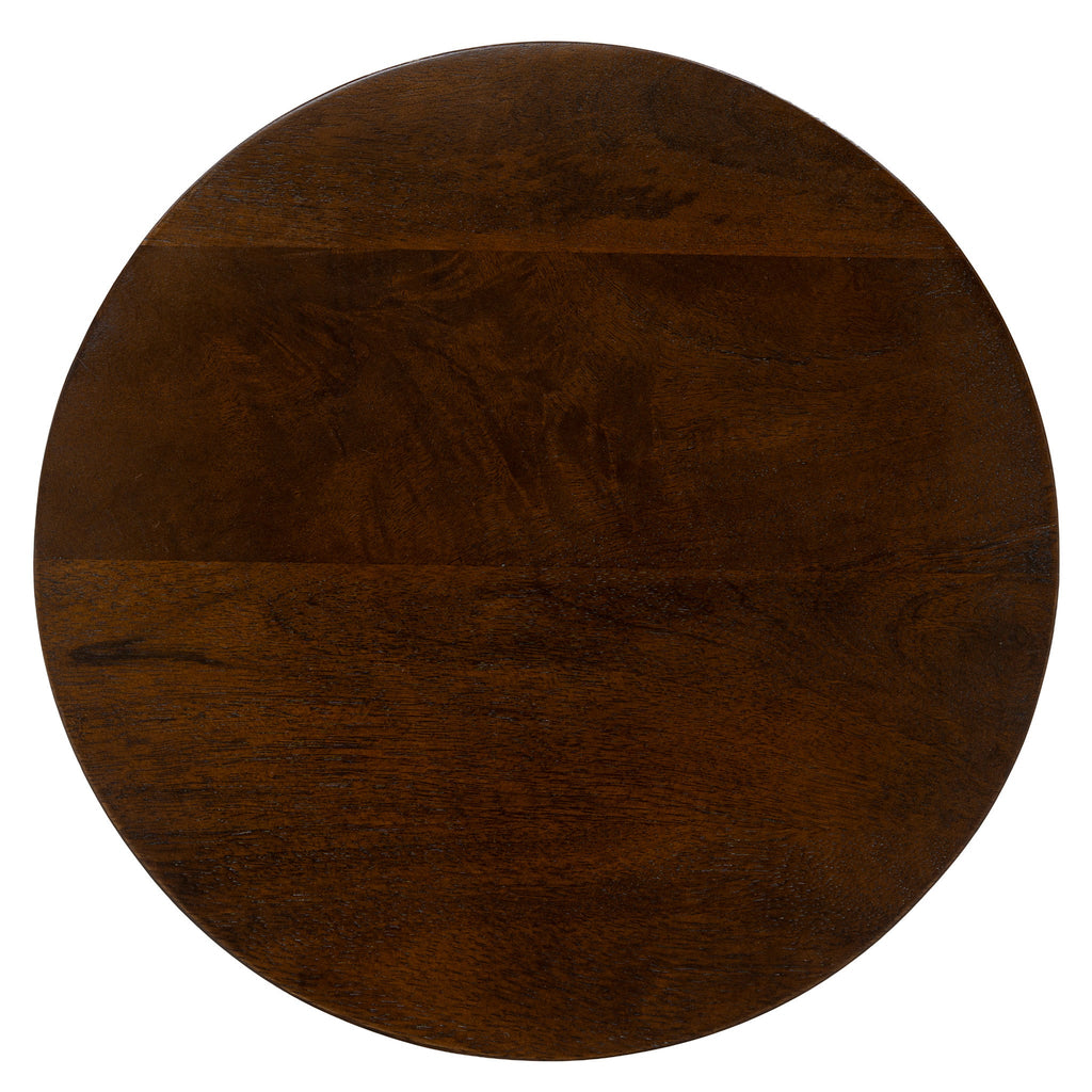 33cm Capri Side Table - Walnut