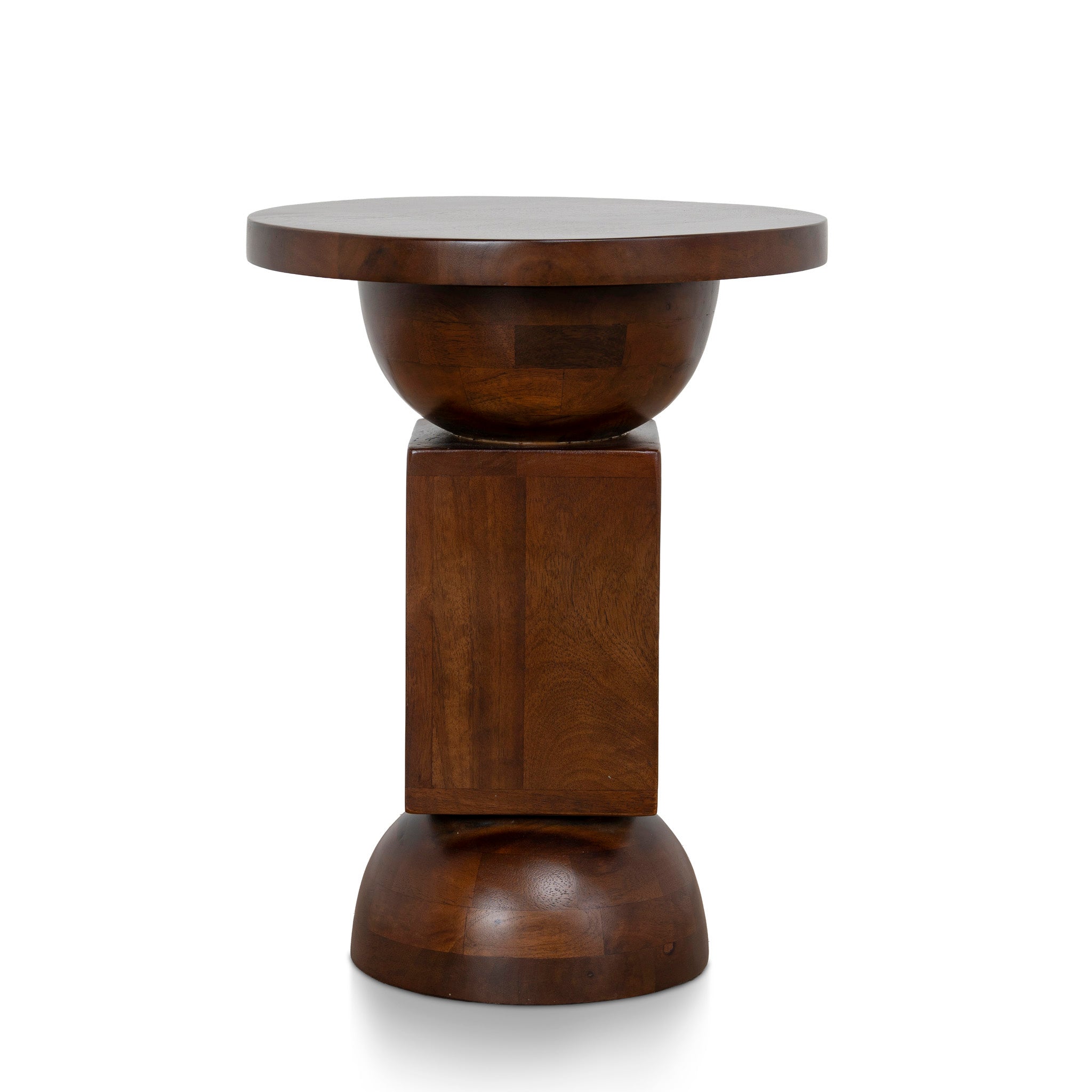 35cm Capri Side Table - Walnut