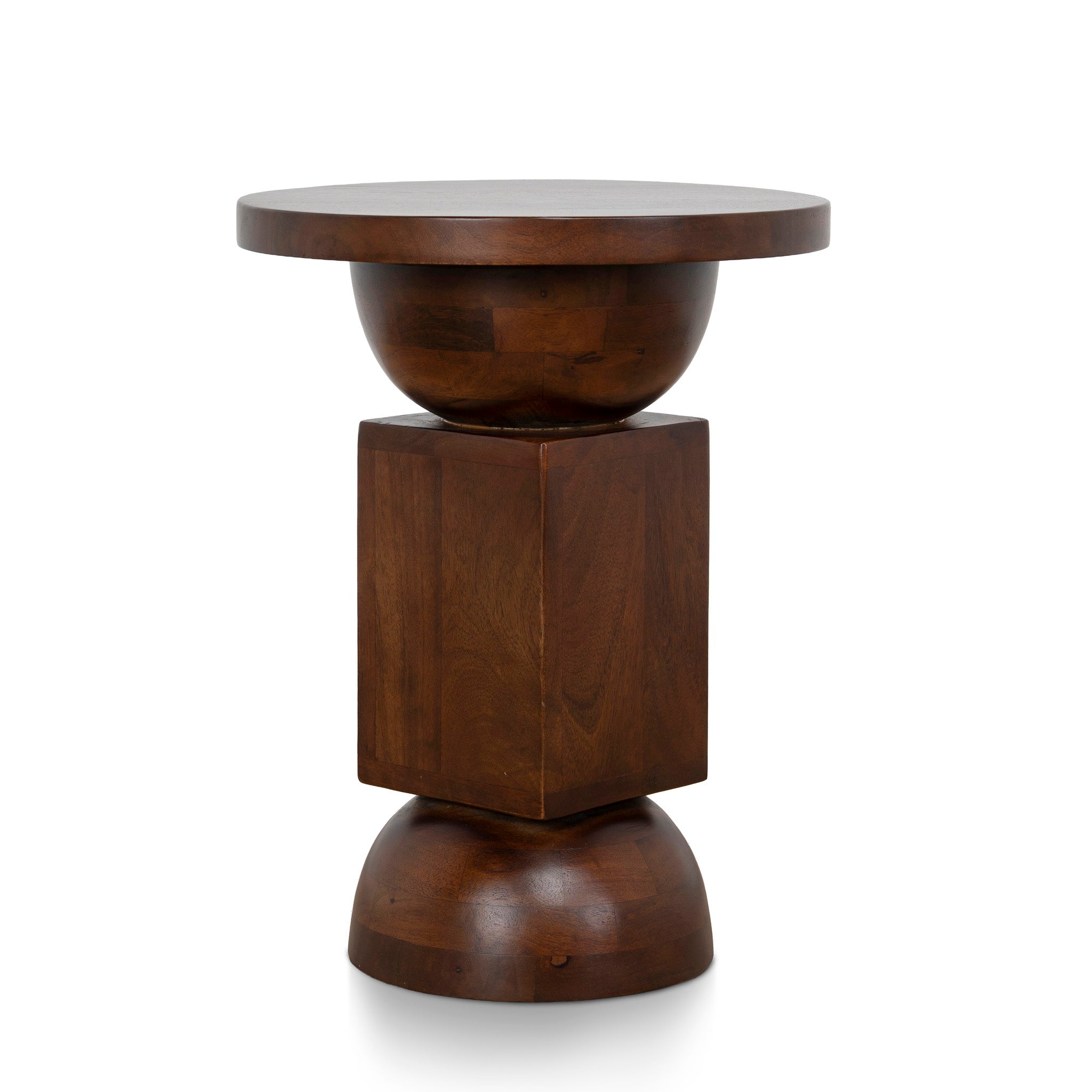 35cm Capri Side Table - Walnut