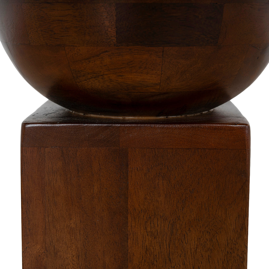 35cm Capri Side Table - Walnut