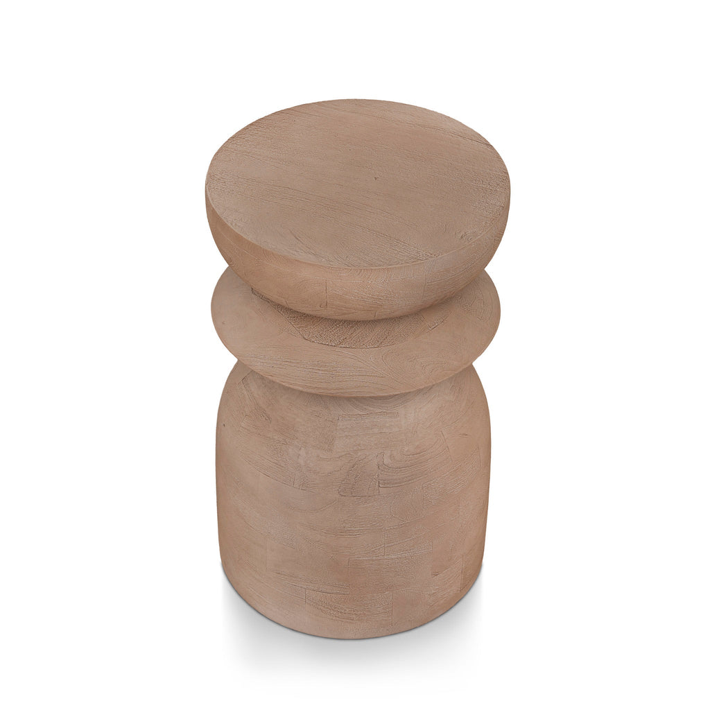30cm Capri Side Table - Natural