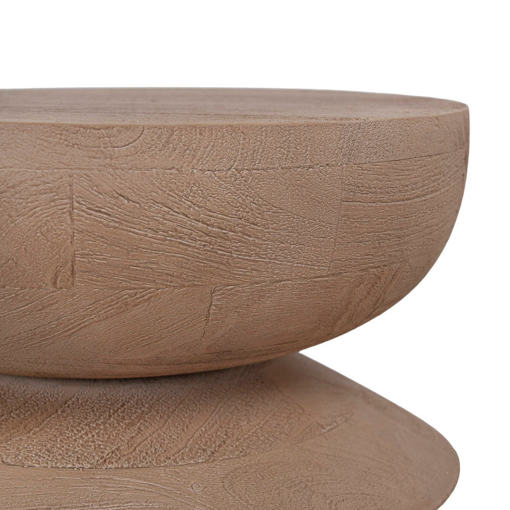 30cm Capri Side Table - Natural