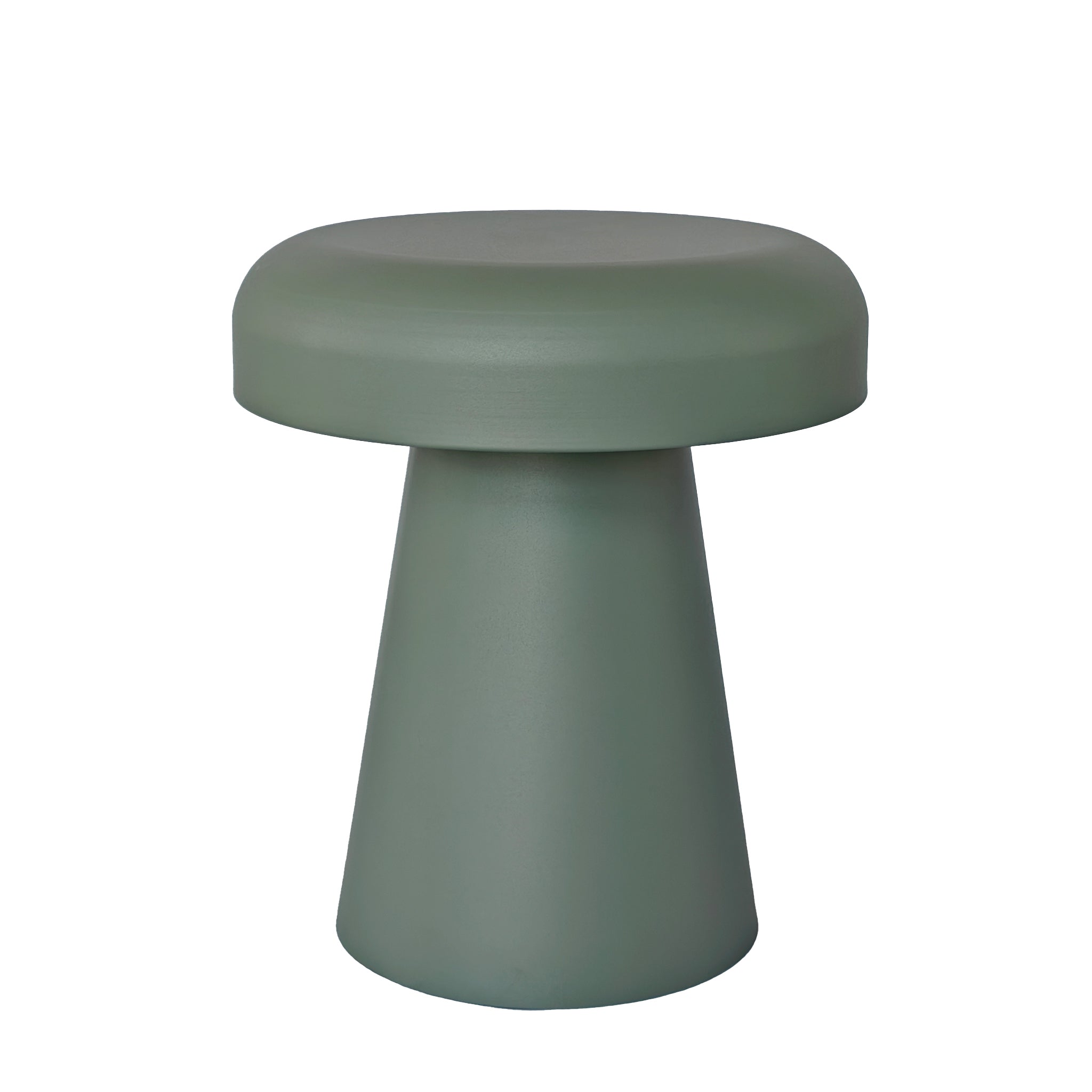 40cm Round Capri Side Table - Sage Green