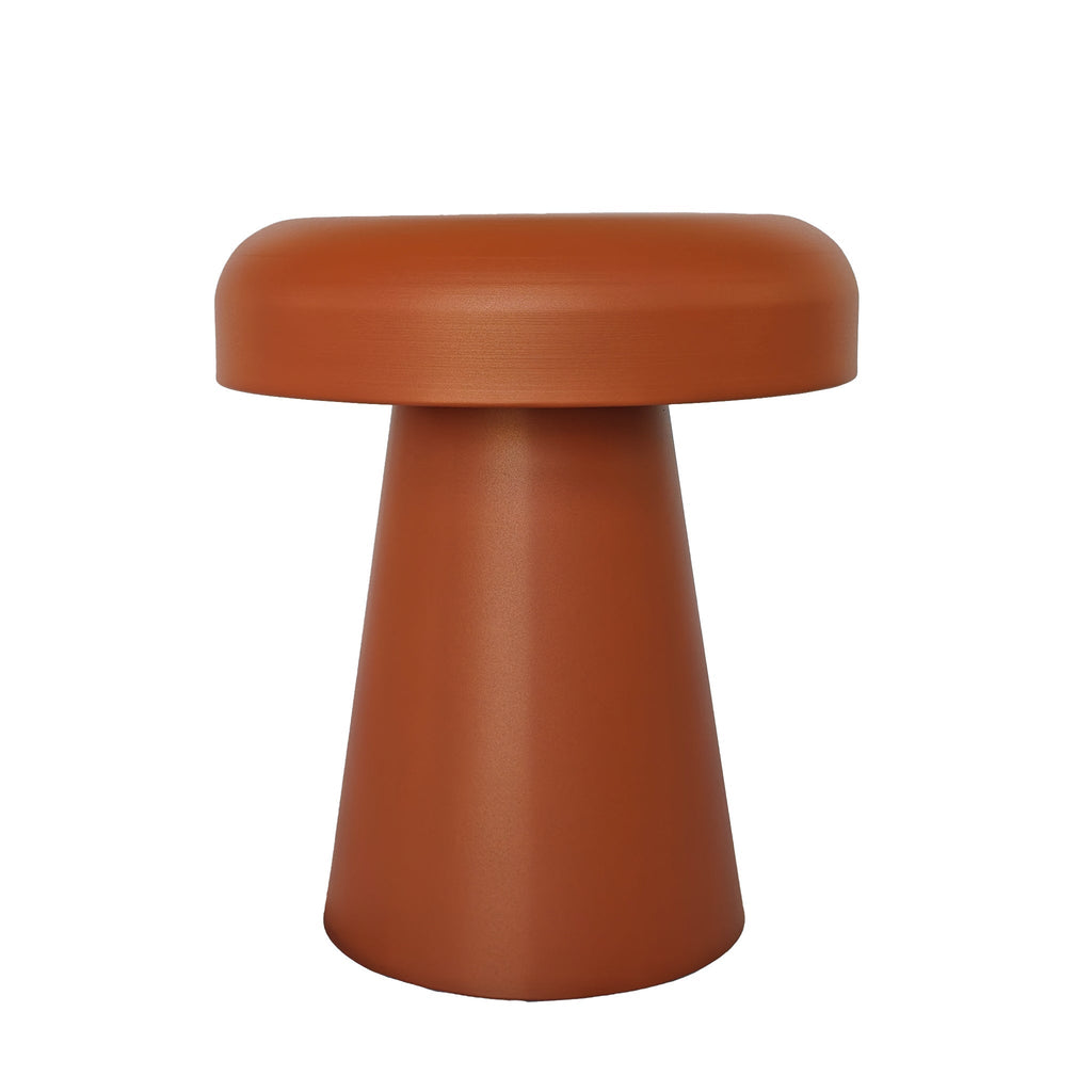 40cm Round Capri Side Table - Terracotta