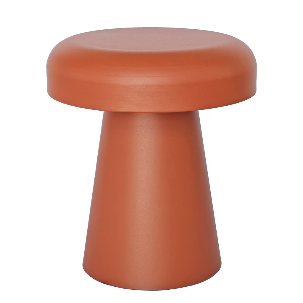 40cm Round Capri Side Table - Terracotta