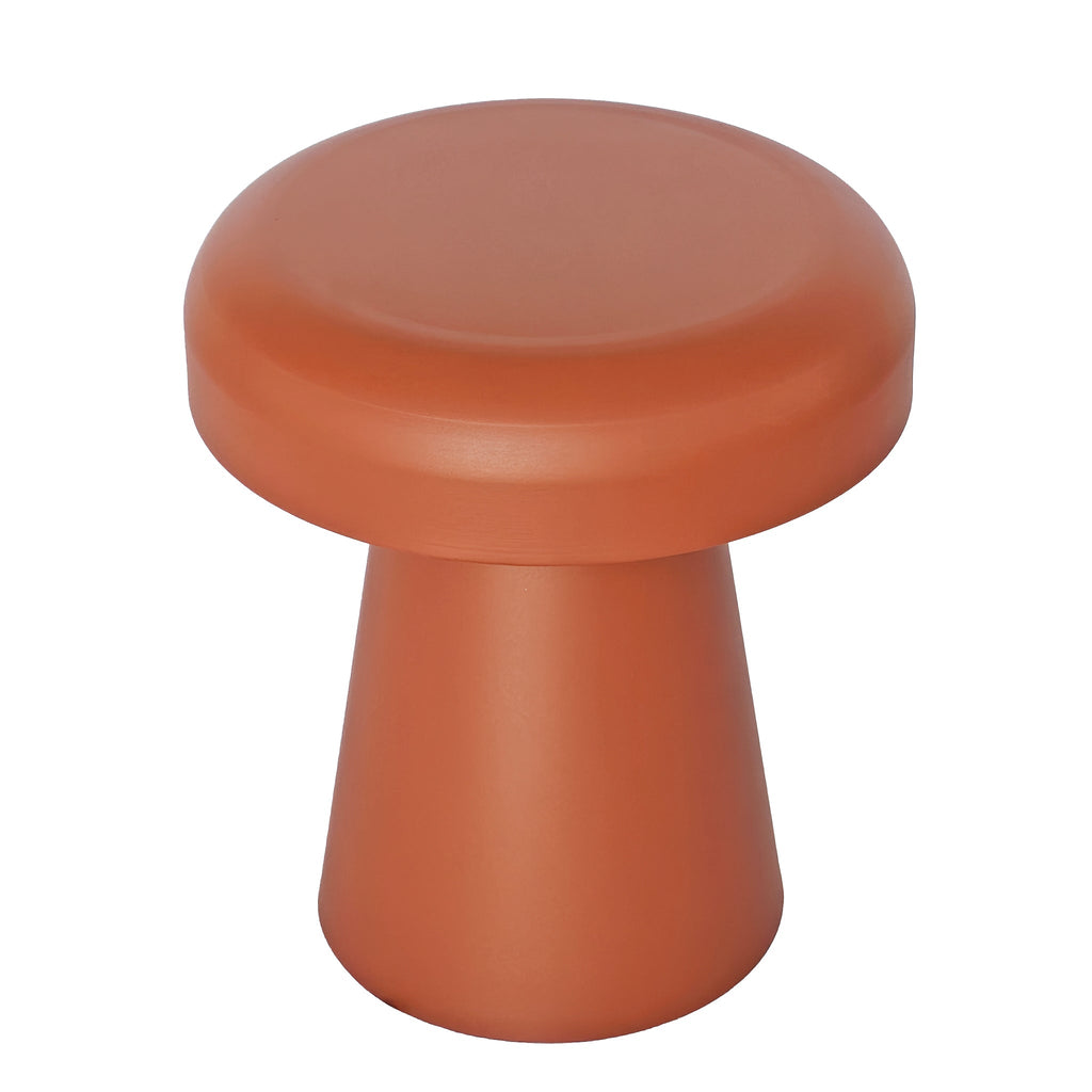 40cm Round Capri Side Table - Terracotta