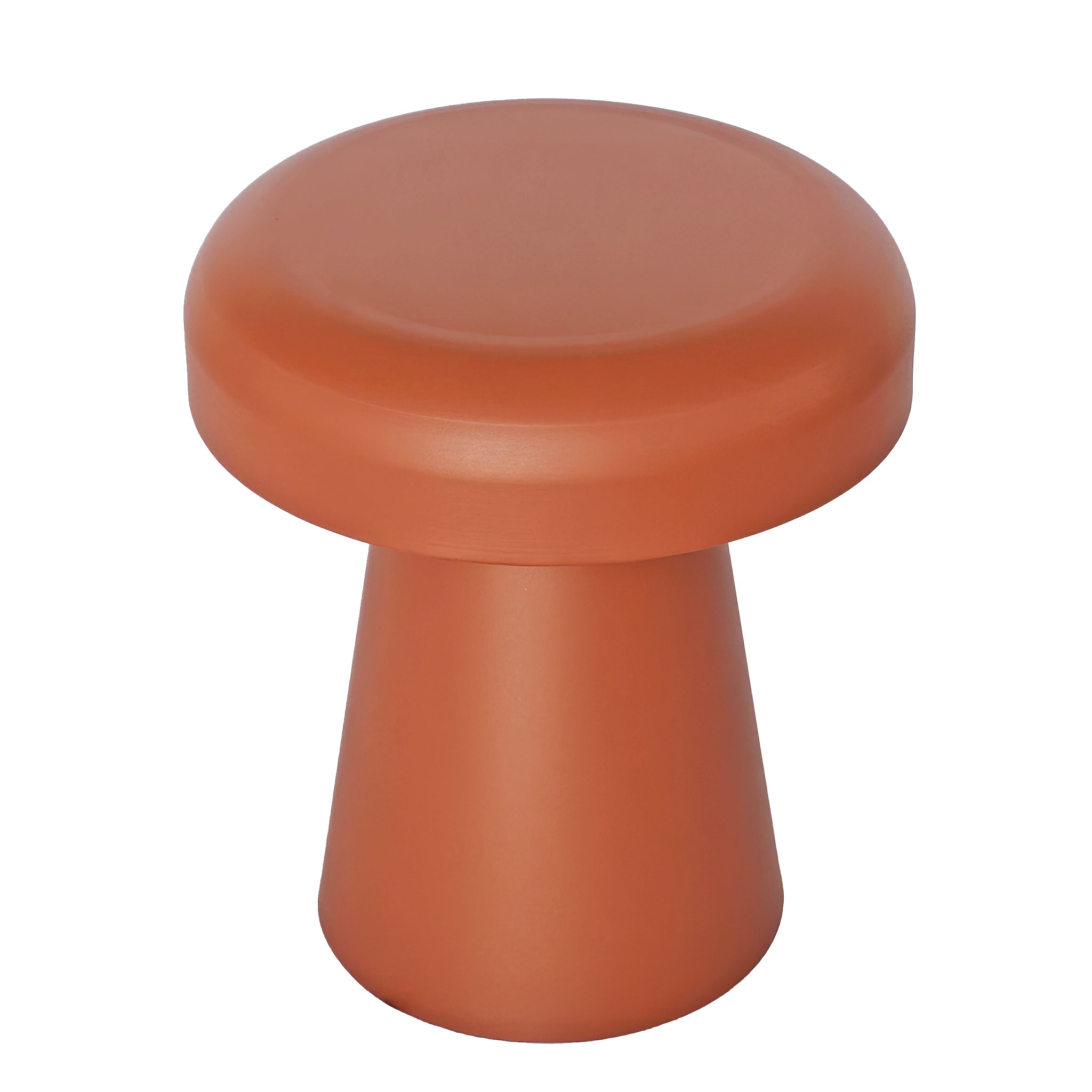 40cm Round Capri Side Table - Terracotta