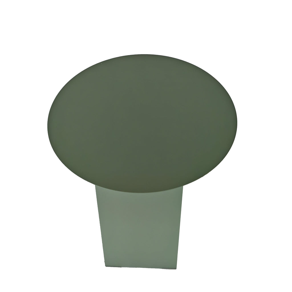 38cm Round Capri Side Table - Sage Green