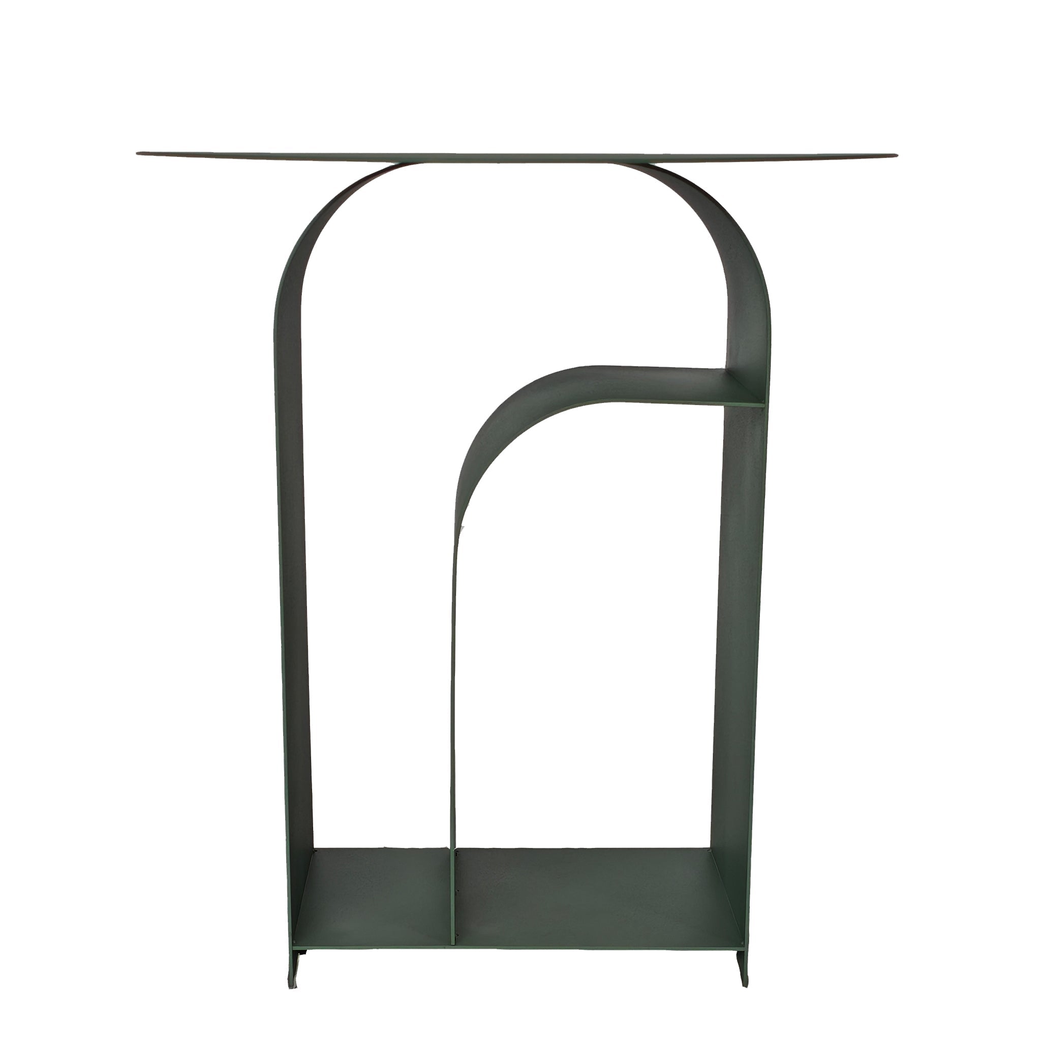 38cm Round Capri Side Table - Sage Green